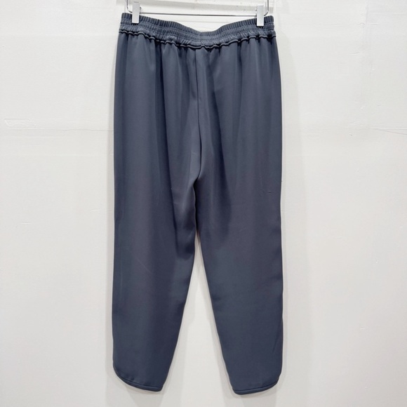 J. Crew Pull On Elastic Waist Reese Tulip Hem Jogger Pants Gray Size 8 B8523 - Picture 2 of 8